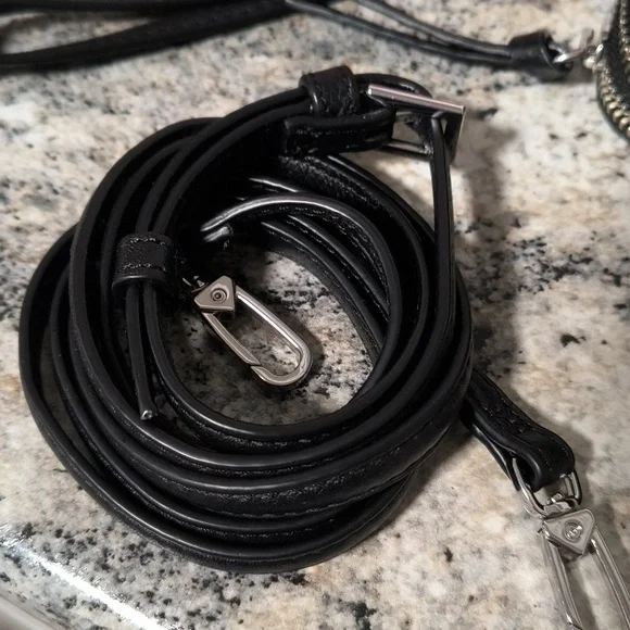 NWOT Vera Bradley Leather Crossbody Bag - Picture 3 of 6